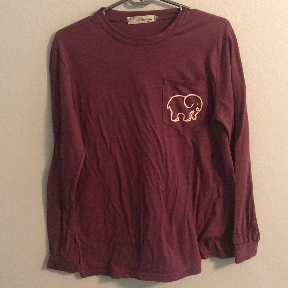 Purple ivory ella long sleeve